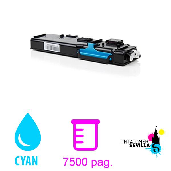 Imagen del producto Tóner Compatible Xerox Workcentre 6655 Cyan 106R02744