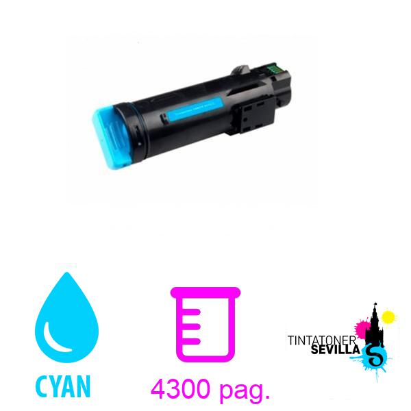 Tóner Compatible Xerox Workcentre 6515 / Phaser 6510 Cyan 106R03477 / 106R03473