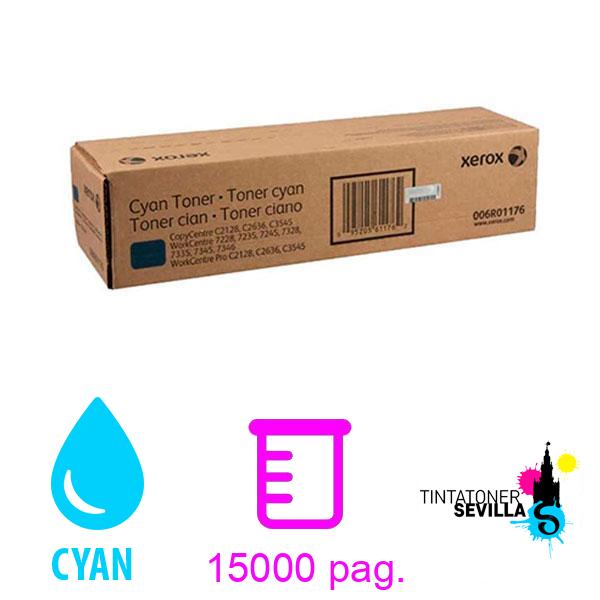 Tóner Original Xerox WorkCentre 7335 Cyan 006R01176
