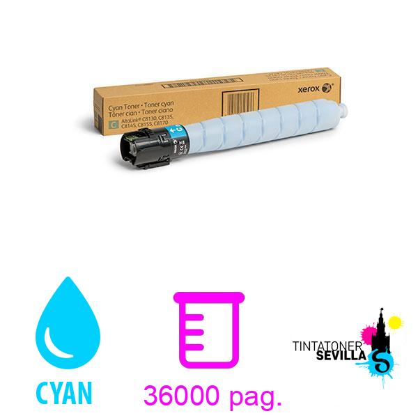 Tóner Original Xerox AltaLink C8130 / C8135 / C8145 Cyan 006R01743