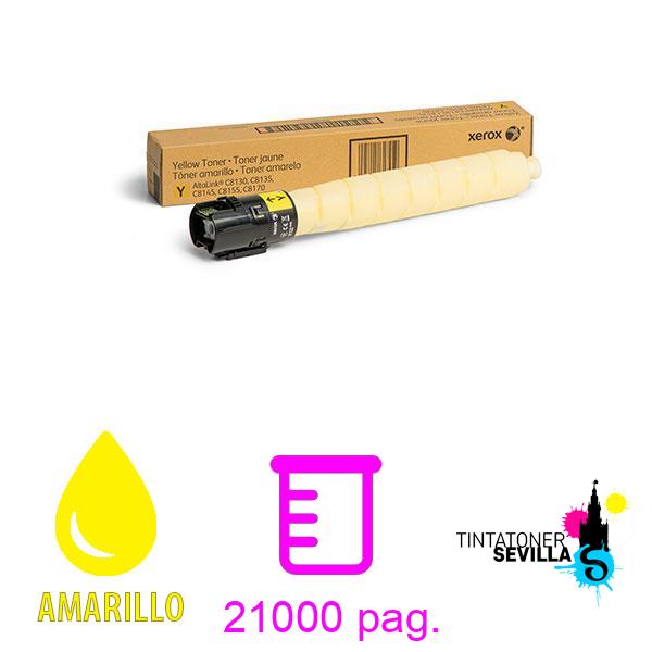 Tóner Original Xerox AltaLink C8130 / C8135 / C8145 Amarillo 006R01745
