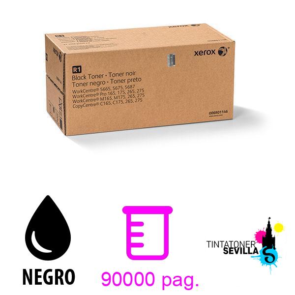 Imagen del producto Tóner Original ( x2 Unidades + Bote Residual ) Xerox WorkCentre 5665 Negro 006R01146