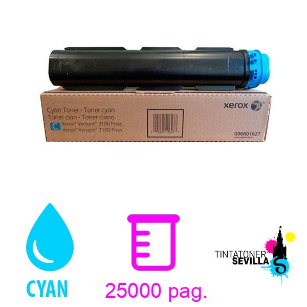 Tóner Original Xerox Versant 2100 / 3100 Press Cyan 006R01626