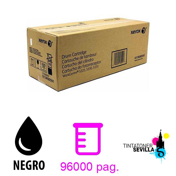 Imagen del producto Tambor Original Xerox WorkCentre 5325 / 5330 / 5335 Negro 013R00591