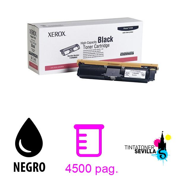 Tóner Original Xerox 6120 Negro XL 113R00692