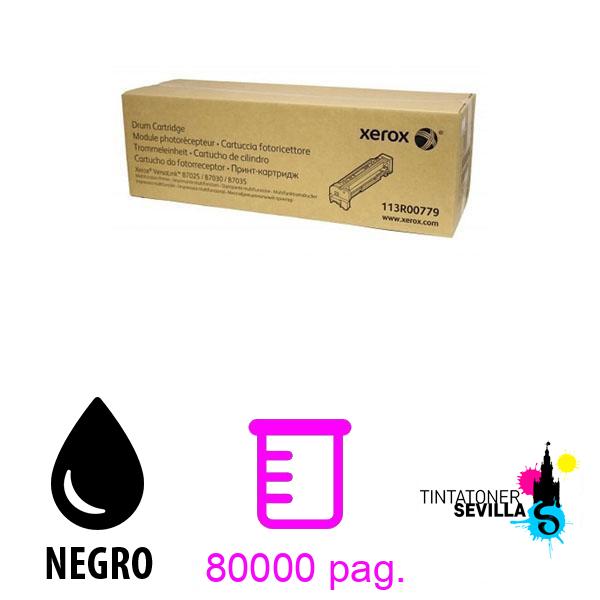 Original Tambor xerox 113R00779 Negro
